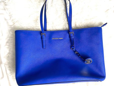 Michael Kors Large Blue Handbag (see notes) on Sale