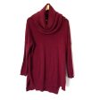 Vestique Maroon Turtleneck Sweater- Size S M For Cheap