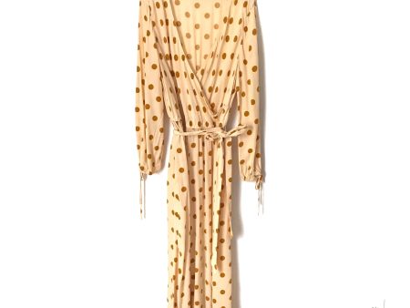 ASOS Polka Dot Tie Waist Jumpsuit- Size 14 Supply