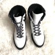 M. Gemi White Leather Alpi Alta Boots- Size 39 (see notes) on Sale