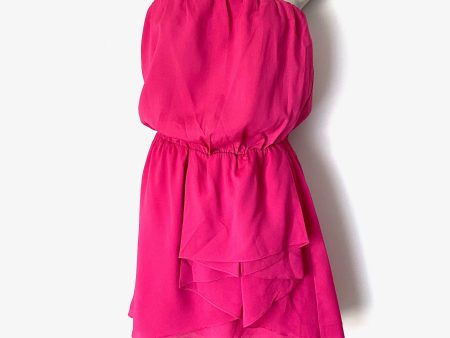 Venus Hot Pink Strapless Dress- Size XS For Cheap