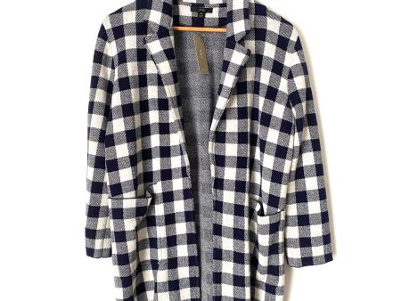 J. Crew Navy Gingham Sophie Blazer NWT- Size XS (fits like a M) Cheap