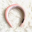 Pink Velvet Padded Headband For Cheap