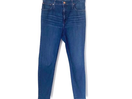 J. Crew Dark Wash High Rise Skinny Jeans- Size 31 (Inseam 28”) Online Hot Sale