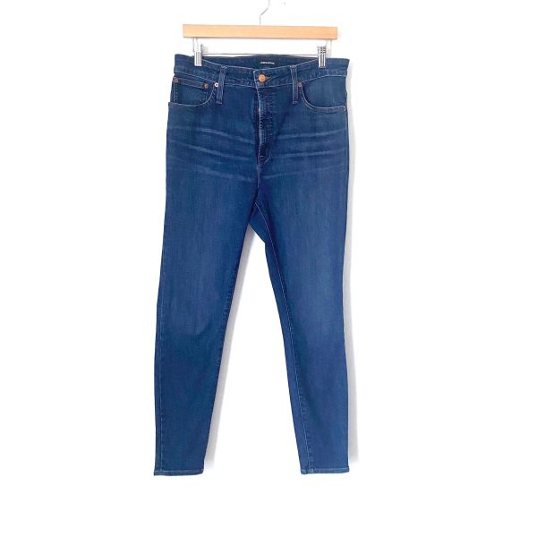 J. Crew Dark Wash High Rise Skinny Jeans- Size 31 (Inseam 28”) Online Hot Sale