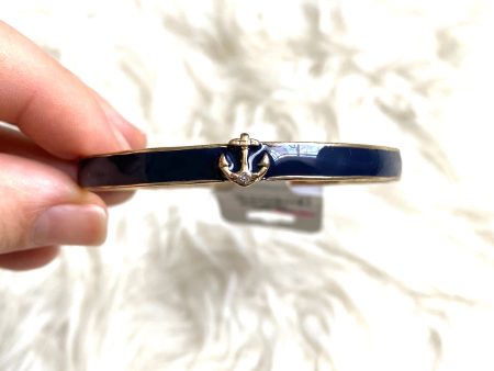 Tamina Navy Anchor Slim Bangle NWT on Sale