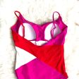 Summersalt Red and Pink  The Marina  Built In Cups One Piece- Size 12 Discount