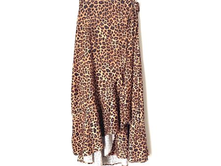 Summersalt Leopard Print Wrap Skirt- Size L Online now