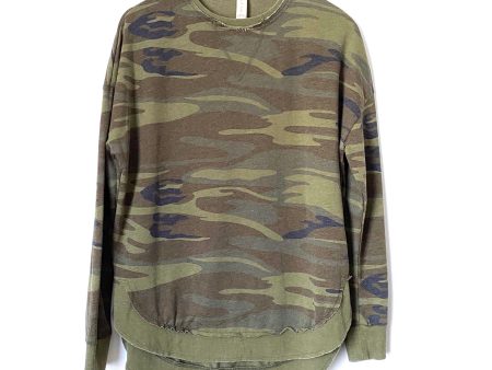 Altar d State Camo Round Hem Thin Sweater- Size XS Cheap