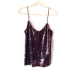 WAYF Wine Sequins Cami NWT- Size M Online