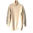 Superdown Sweater Turtleneck Dress with Sequins Sleeves NWT- Size S Online