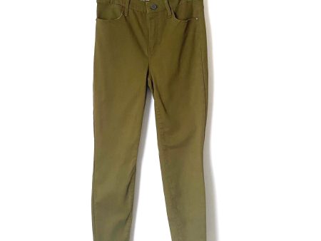 Talbots Olive Green “High Rise Jegging Ankle” Jeans- Size 4 (Inseam 28 1 2”) Online Hot Sale