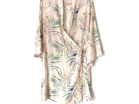 Stars Above Pink Palms Robe- Size XL XXL (we have matching nightgown) Cheap