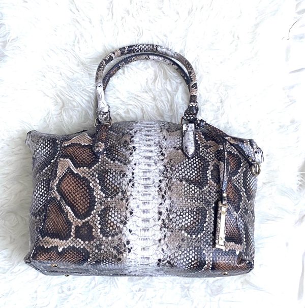 JustFab Snakeskin Handbag NWT Online