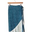 Summersalt Green and White Polka Dot Wrap Skirt- Size L Discount