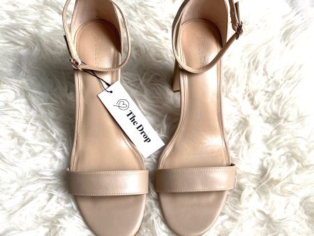 The Drop Nude Block Heels NWT-Size 11 Sale