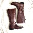 Matisse Dark Brown Buckle Knee High Boots- Size 10 on Sale