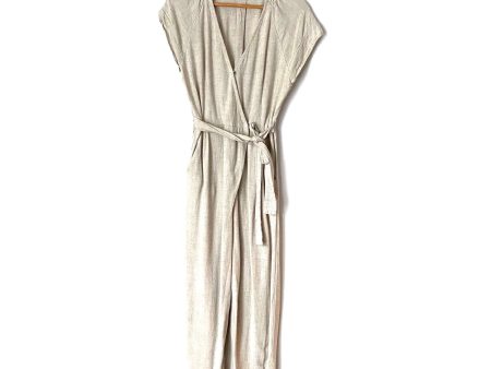 Mod Ref Faux Wrap Jumpsuit- Size L For Cheap