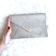 No Brand Silver Clutch Handbag Sale