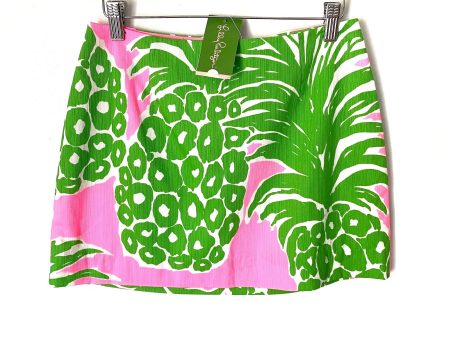 Lily Pulitzer Pineapple Tate Skirt NWT- Size 0 Online Sale