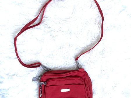 Baggallini Red Crossbody Bag with Belt Loops Cheap