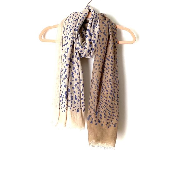 No Brand Ombré Animal Print Scarf For Cheap