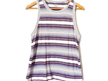 Madewell Striped Tank- Size L Hot on Sale