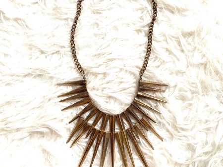 Baublebar Gold Spike Necklace Hot on Sale