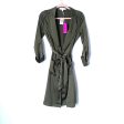 Rampage Olive Green Belted Satin Trench Coat NWT- Size S (Jana) Discount