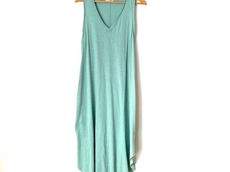 Z Supply Racerback Rounded Hem Midi Dress- Size L For Sale