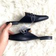 A New Day Black Buckle Mules NWT- Size 8.5 on Sale