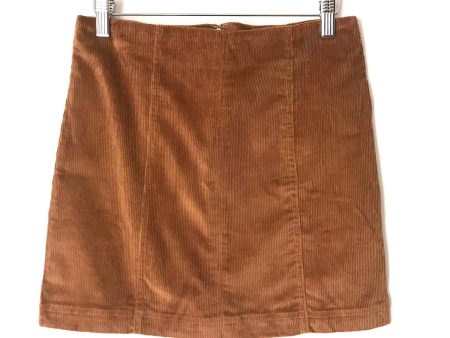 Vestique Brown Corduroy Skirt NWT- Size M on Sale