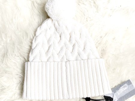 Rag & Bone Ivory “Aran” Knit Pom Pom Hat NWT For Cheap