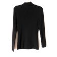 White House Black Market Ribbed Turtleneck with Gold Button Detail- Size L Discount