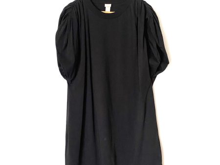 H&M Black Puff Sleeve Dress- Size L Cheap