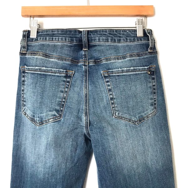 Tricot Distressed Straight Leg Jeans- Size 5 27 (Inseam 26”) For Cheap