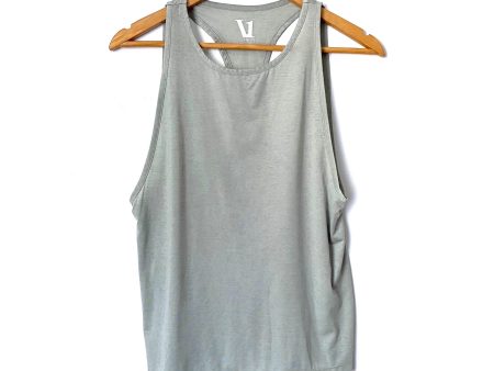 Vuori Grey Racerback Exposed Back Tank- Size XS Discount