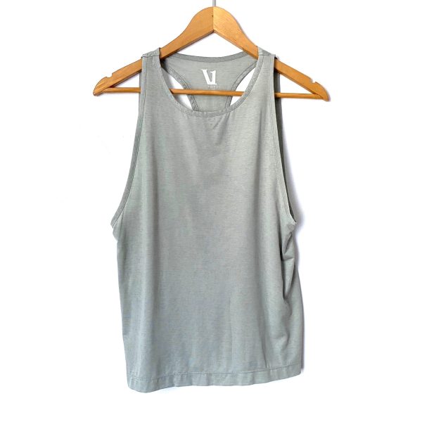 Vuori Grey Racerback Exposed Back Tank- Size XS Discount