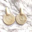 Kenneth Lane Drop Circle Earrings For Sale