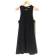 T Alexander Wang Black Dress with Back Keyhole and Lambskin Leather Neck Trim- Size 2 Online Sale