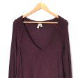 We The Free Purple Thermal Flowy Long Sleeve Top- Size XS For Sale