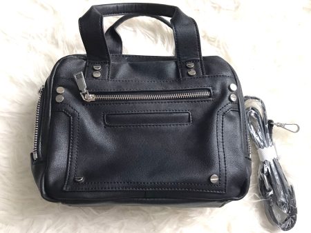 Urban Expressions Black Handbag with Crossbody Strap (like new!) Online Hot Sale