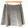 LOFT Soft Grey Flare Flecked Skirt- Size S Petite Sale