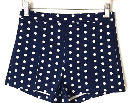 Forever 21 Blue Polka Dot Shorts- Size S Online Hot Sale