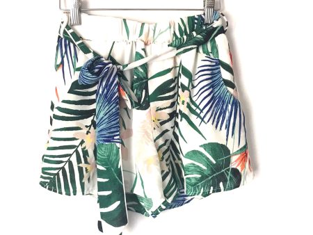 Vici Palm Print Tie Front Shorts- Size S For Discount