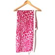 Persifor Pink and White Animal Print Blanket Scarf Cheap