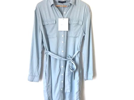 Legoe Heritage Denim Tencel Shirt Maternity Dress NWT- Size 0 For Discount