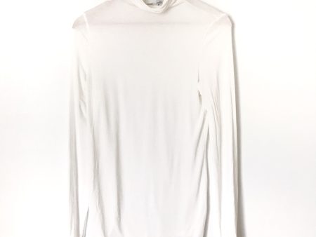 14th & Union White Long Sleeve Turtleneck Top -Size S (see notes) For Sale