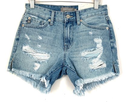 JustUSA Distressed Jean Shorts NWT- Size XS For Discount