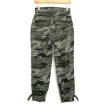 Express Camo Straight Crop High Rise Pants- Size 2 (Inseam 25 ) Sale